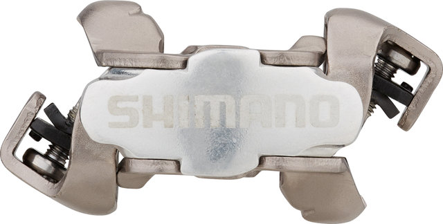 Shimano Pédales à Clip PD-M520 - argenté/universal