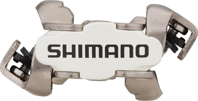 Shimano Pédales à Clip PD-M520 - blanc/universal
