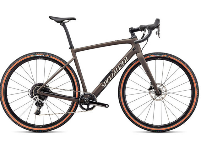 Vélo de Gravel Diverge Comp Carbon 28" Modèle 2022 - satin gunmetal-white-chrome-clean/54 cm