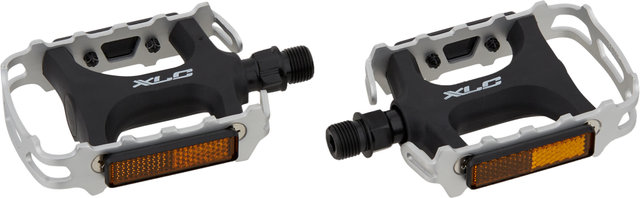 Pedales de plataforma PD-M01 - negro-plata/universal
