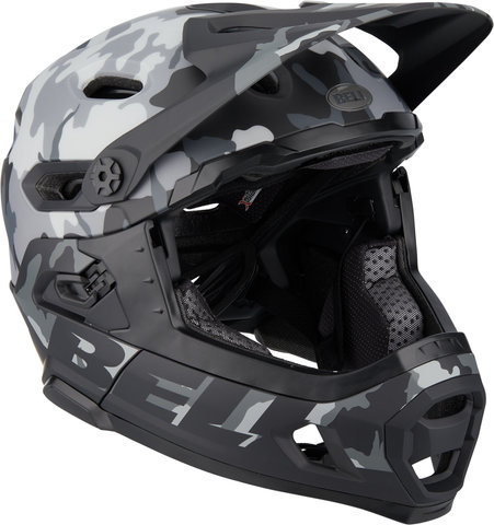 Bell Casque Super DH MIPS - matte-gloss-black camo/55 - 59 cm