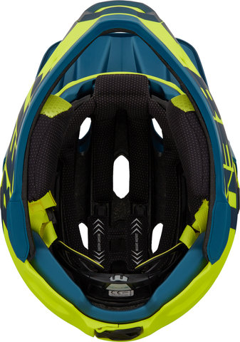 Bell Casque Super DH MIPS - matte-gloss-blue-hi-viz/55 - 59 cm