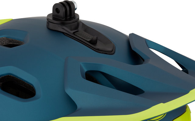 Super DH MIPS Helmet - matte-gloss-blue-hi-viz/55 - 59 cm