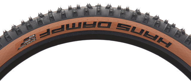 Schwalbe Hans Dampf Evolution ADDIX Soft Super Trail 29+ Folding Tyre - black-bronze skin/29x2.60