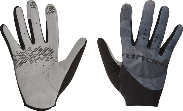 Hummvee Lite Icon Full Finger Gloves - grey camo/M