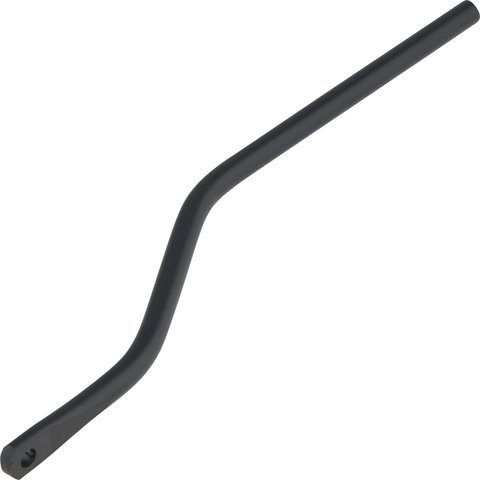 Befestigungsstrebe für Gepäckträger - schwarz/220 mm mit 35 mm Versatz