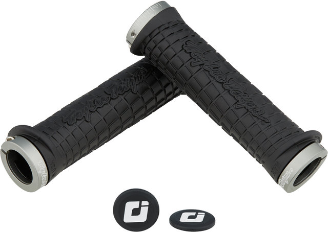Troy Lee Designs MTB Lock-On Grips - black-grey/130 mm