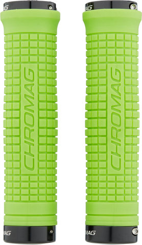 Chromag Squarewave XL Lock On Lenkergriffe - tight green/146 mm