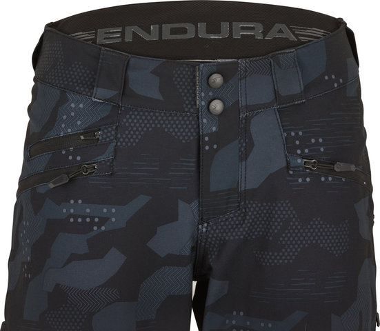 Endura Short pour Dames SingleTrack II - black camo/S