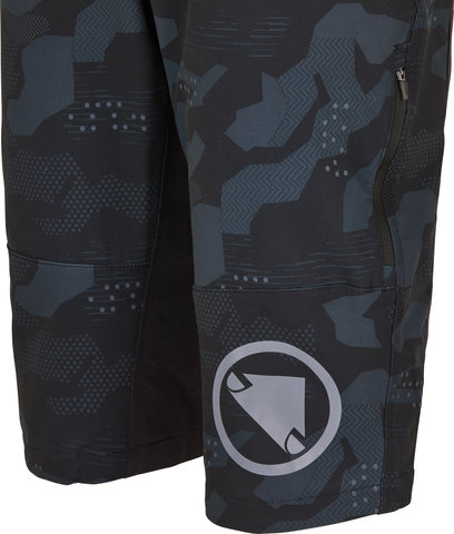 Endura Short pour Dames SingleTrack II - black camo/S