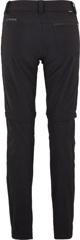 VAUDE Pantalones para damas Womens Farley Stretch ZO Pants II - black/36
