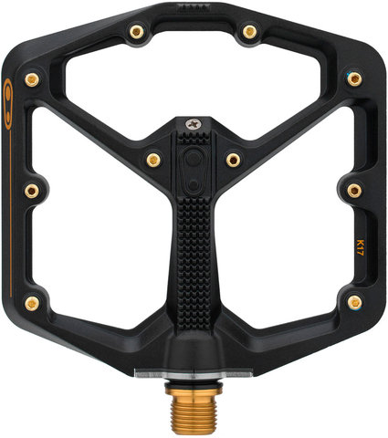 crankbrothers Stamp 11 Platform Pedals - black-gold/large