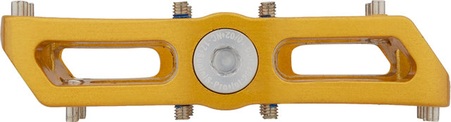 NC-17 Pédales à Plateforme Sudpin I S-Pro - gold/universal