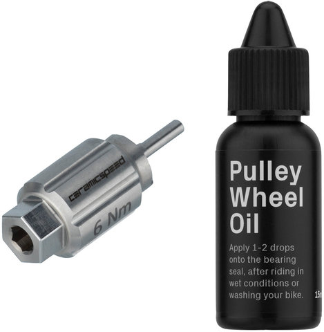 OSPW Coated Derailleur Pulley System for SRAM Red / Force AXS - black/universal