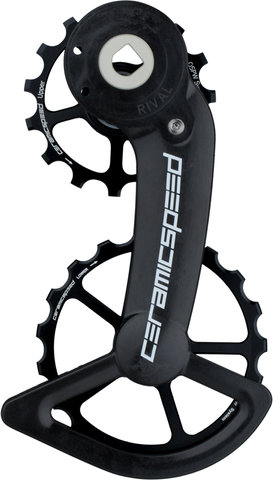 CeramicSpeed Système de Galets de Dérailleur OSPW Coated pour SRAM Rival AXS - black/universal