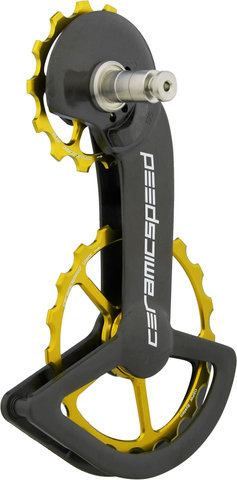 CeramicSpeed Sistema engranajes OSPW Coated Shimano Dura-Ace R9250 /Ultegra R8150 - gold/universal