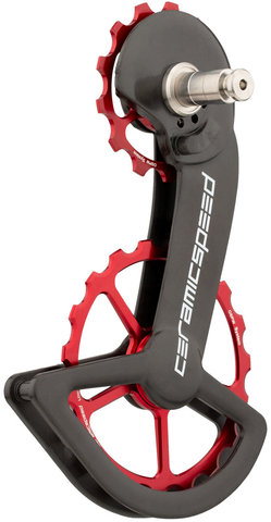 CeramicSpeed Système de Galets de Dérailleur OSPW Coated Shimano R9100 / R8000-SS - red/universal