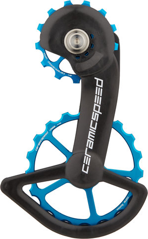 CeramicSpeed Système de Galets de Dérailleur OSPW Coated Shimano R9100 / R8000-SS - blue/universal