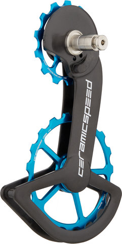 CeramicSpeed Système de Galets de Dérailleur OSPW Coated Shimano R9100 / R8000-SS - blue/universal