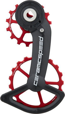 CeramicSpeed Système de Galets de Dérailleur OSPW pour SRAM Red / Force AXS - red/universal