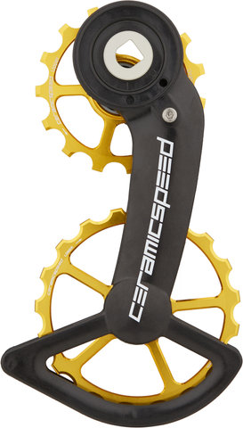 CeramicSpeed Système de Galets de Dérailleur OSPW pour SRAM Red / Force AXS - gold/universal