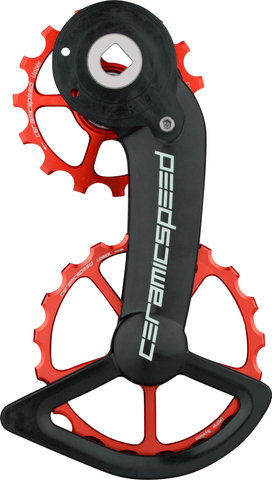 CeramicSpeed Système de Galets de Dérailleur OSPW pour SRAM Rival AXS - red/universal