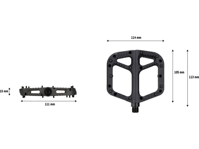 OneUp Components Comp Platform Pedals 