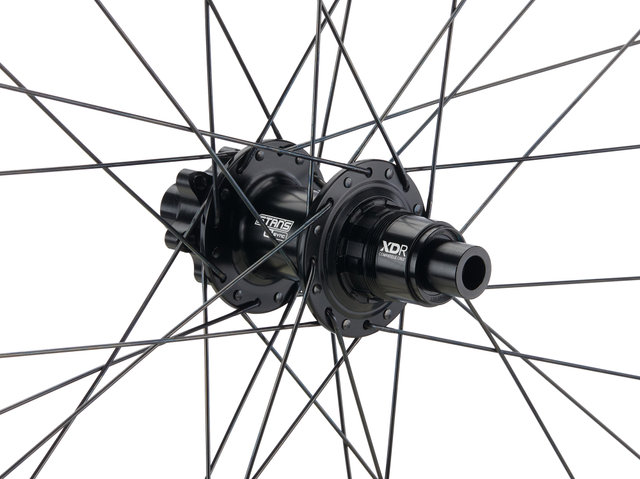 NoTubes Set de Roues Flow EX3 Disc 6 trous Boost 29" - noir/Set de 29" (avant 15x110 Boost + arrière 12x148 Boost) SRAM XD