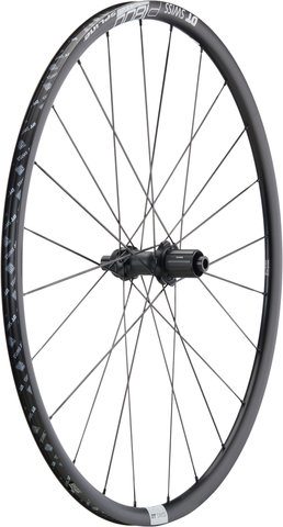 P 1800 SPLINE 23 Disc Center Lock 28" Laufradsatz - schwarz/28" Satz (VR 12x100 + HR 12x142) Shimano