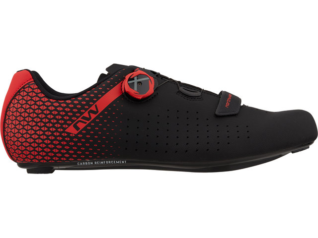 Core Plus 2 Rennrad Schuhe - black-red/45