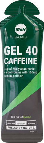 40 Caffeine Gel - 1 pièce - matcha/60 ml
