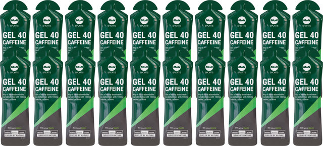 40 Caffeine Gel - 20 Stück - matcha/1200 ml