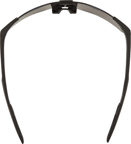 100% Hypercraft Mirror Sport Sunglasses - matte black/soft gold mirror