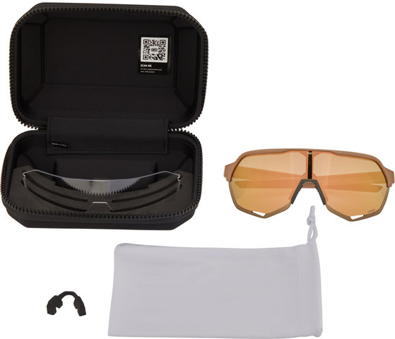 Lunettes de Sport S2 Hiper - matte copper chromium/hiper copper mirror