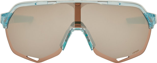 100% Gafas deportivas S2 Hiper - polished translucent mint/hiper silver mirror