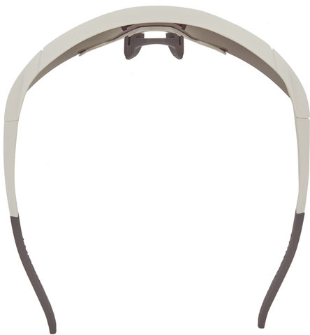 Speedcraft Hiper Sportbrille - matte white/hiper blue multilayer mirror