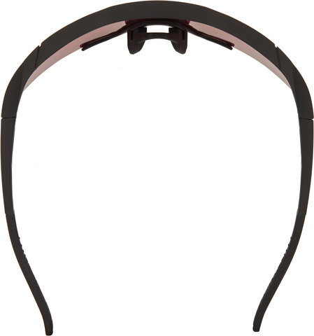 Lunettes de Sport Speedcraft Hiper - soft tact black/hiper red multilayer mirror