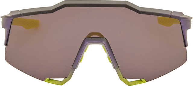100% Lunettes de Sport Speedcraft Smoke - matte metallic digital brights/dark purple