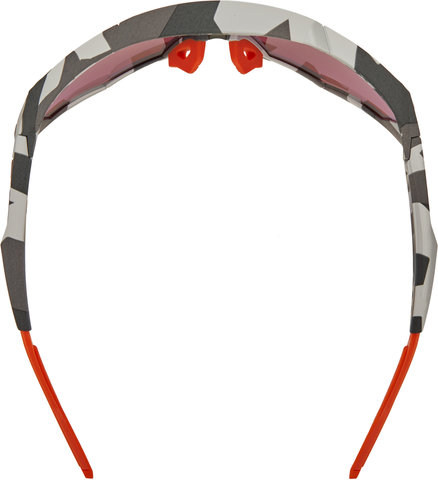 100% Gafas deportivas Speedtrap Hiper - soft tact grey camo/hiper red multilayer mirror