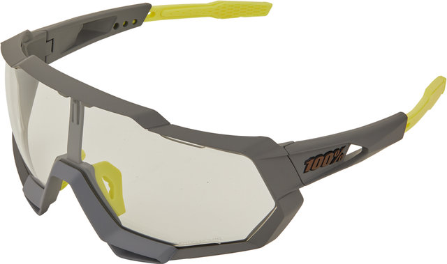 100% Speedtrap Photochromic Sportbrille - soft tact cool grey/photochromic