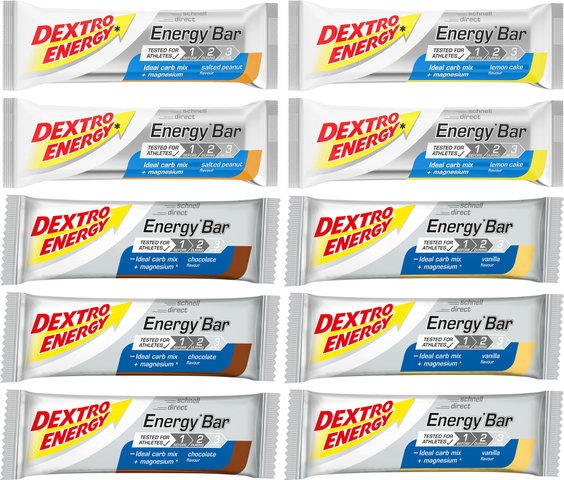 Dextro Energy Barrita Energy Bar - 10 unidades - mixed/500 g