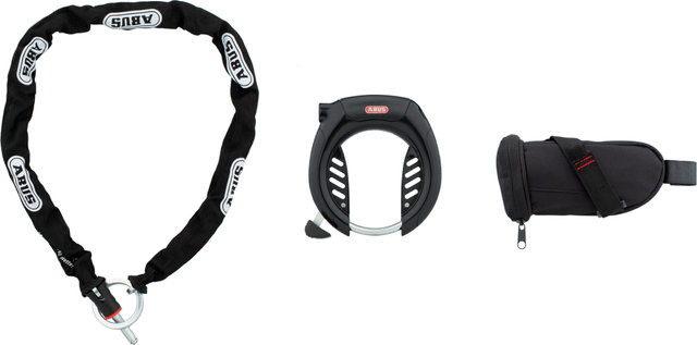 Candado cuadro Pro Shield XPlus 5955 Nr+cadena inserción+bolsa S- OEM - black/100 cm