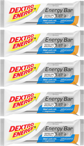 Dextro Energy Barre Energy Bar - 5 pièce - salty peanut/250 g