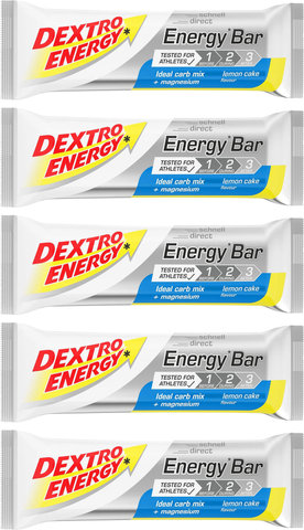 Dextro Energy Barre Energy Bar - 5 pièce - lemon cake/250 g