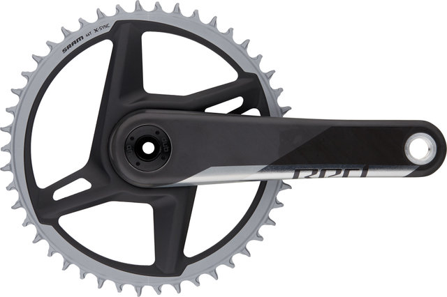 Red 1 DUB 1x12-speed Carbon Crankset - natural carbon/172.5 mm 46 tooth