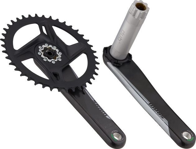 SRAM Red 1 DUB 1x12-speed Carbon Crankset - natural carbon/172.5 mm 46 tooth