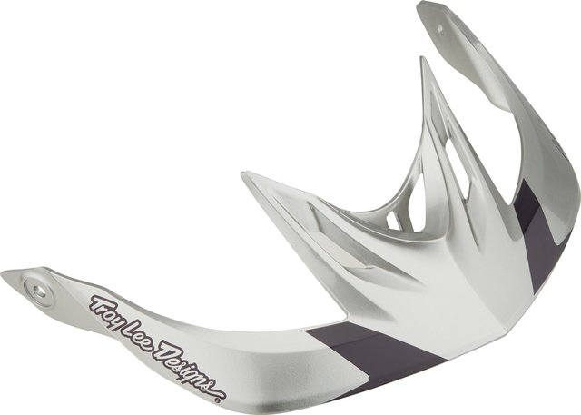 Troy Lee Designs Visera de repuesto para cascos A2 - sliver silver-burgundy/universal
