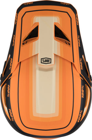 Status Youth Helm - topenga orange-black/49 - 50 cm