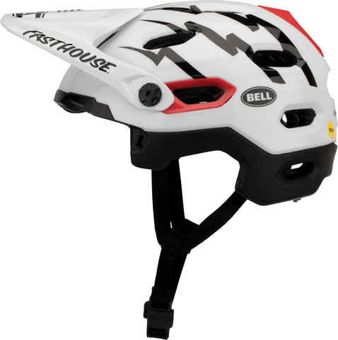 Bell Super DH MIPS Spherical Helm - matte-gloss black-white fasthouse/55 - 59 cm