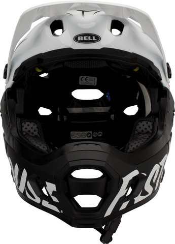 Bell Casco Super DH MIPS Spherical - matte-gloss black-white fasthouse/55 - 59 cm